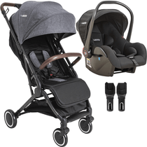 Carrinho de Bebe Compacto Bebe Conforto Kiddo Sprint II Grafite