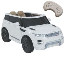 Carro Eletrico Biemme Car One LR Land Rover Branco 12V CR