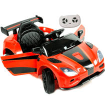 Carro Eletrico Bang Toys SS Sportiva 12V com Controle Vermelho