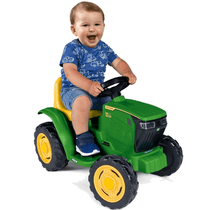 Trator Eletrico Peg Perego John Deere Mini Tractor 6V +1 ano