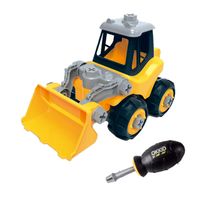 Veículo com Acessórios - City Machine - Escavadeira - Multikids