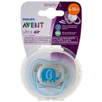 Chupeta - Philips Avent - Elefante - Ultra Air - Silicone