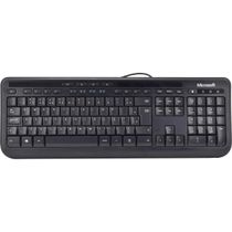 Teclado Microsoft Wired Multimidia 600 Preto USB - ANB-00005