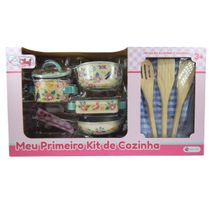 Conjunto Cozinha Infantil de Panelinhas Shiny Toys 001418