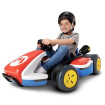 Carro Elétrico - Super Mario Nintendo - Kart 24V - Ride-On Racer - Candide