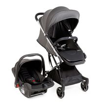 Conjunto de Carrinho com Bebê Conforto - Travel System - Infanti - Legend Duo Zion - Preto