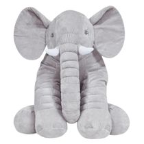 Almofada Elefante Gigante Cinza Buba 7561