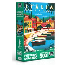 Quebra-Cabeça 500 Peças Nano Itália Toscana Toyster 002837