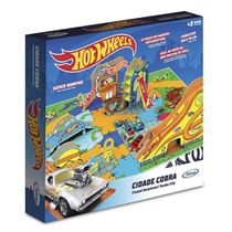 Playset Cidade Cobra Hot Wheels Xalingo 23209