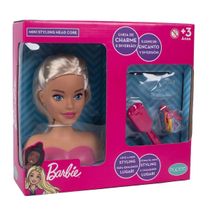 Boneca Mini Busto Styling Head Barbie 1296