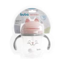 Copo Com Alça Gatinho Rosa Buba 14456