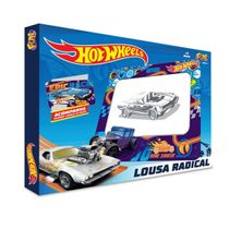 Quebra Cabeça E Lousa Radical Hot Wheels Fun F0067-0