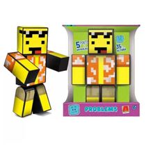 Boneco Minecraft Mel 35 Cm Algazarra 3.03.1242