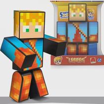 Boneco Minecraft Lopers 25 Cm Algazarra 3.03.1221