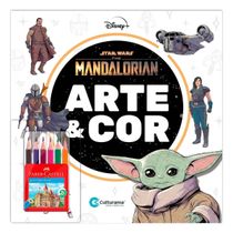 Livro Arte e Cor Star Wars Mandalorian Culturama 20880402