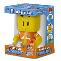 Mini Boneco Mel Gamer Skin 12 cm Minecraft Algazarra 1260