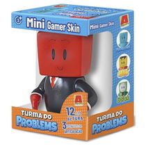 Mini Boneco Kadu Gamer Skin 12 cm Minecraft Algazarra 1263