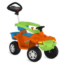 Carrinho de Passeio - Superquad - Laranja - Bandeirante