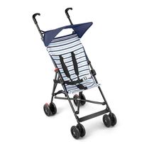 Carrinho De Passeio - Guarda Chuva - Navy - Azul - Até 15 Kg - Multikids