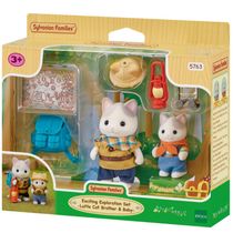 Sylvanian Families Exploração Irmão E Bebê Gato - Epoch 5763