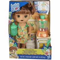 Boneca Baby Alive Sabor Tropical Morena C/Acessórios3+Hasbro