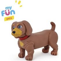 Boneco Coleção MY FUN PETS Cachorrinho Salsicha Adijomar 350