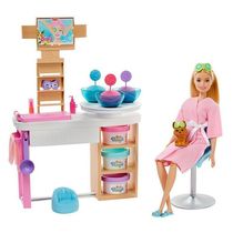 Spa de Luxo da Barbie e Cachorro - Mattel GJR84