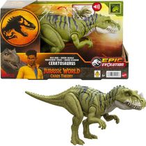 Ceratosaurus Rugido Selvagem Jurassic World - Mattel HTK74