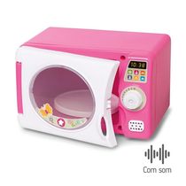 Brinquedo Microondas Infantil 1.0 Com Som TaTeTi 344