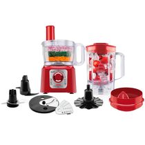 Multiprocessador ARNO 7 em 1 700W - 2720013475  Vermelho  220 VOLTS