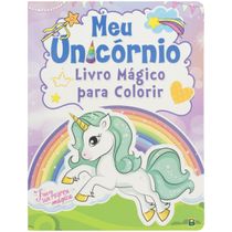 Livro Meu Unicórnio Mágico p/ Colorir  - Todolivro