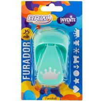 Furador de Eva Estampado 25mm - BRW - COROA
