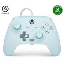 Controle PowerA Wired Cotton Candy Blue (Algodão doce azul com fio) - XBOX-ONE, XBOX-SERIES X/S e PC