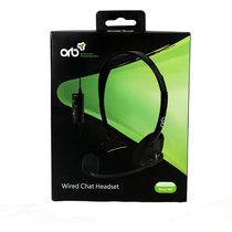 ORB Xbox 360 Wired Headset Black (Com fio, Preto) - XBOX 360