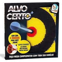 Jogo de Dardos Alvo Certo - Cardoso -