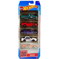 Carrinhos Hot Wheels Nissan / 5 Carros - Mattel