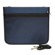 Fichário com Zíper Ofício 4 Argolas c/ Alça - SY045 - Yes AZUL