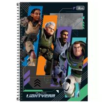 Caderno Espiral Capa Dura 1 Máteria - 80 Folhas - Buzz Lightyear - Tilibra