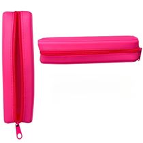 Estojo de Silicone 20x5x5CM - Acp -  PINK