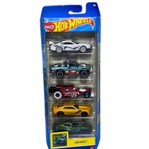 Carrinhos Hot Wheels Car Meet HLY78 c/ 5 Carros - Mattel