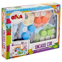 Jogo Educativo Encaixe Cor - Elka Brinquedos