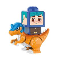 Blocos de Montar - TUDO - Dinossauro Feliz