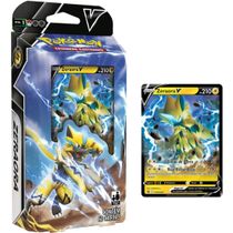 DECK POKEMON BARALHO DE BATALHA - DEOXYS V OU ZERAORA V (SORTIDO) - COPAG