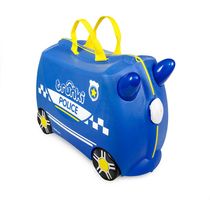 Mala Infantil Com Rodinha Percy o Carro de Policia Trunki