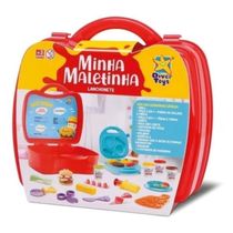 Playset Massinha de Modelar - Minha Maletinha Lanchonete - Divertoys -