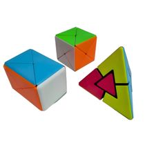 Cubo Mágico Series c/ 3 Peças TK-AB44152- Toy King