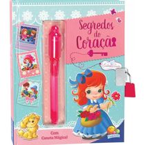 Diário Infantil Meus Segredos com Caneta Mágica - Todo Livro SEGREDOS DO CORACAO