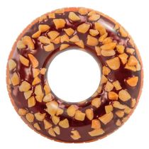 Boia Inflável Donut de Chocolate - 114cm - Intex