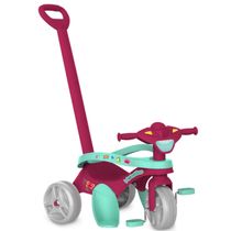 Triciclo Mototico - Passeio e Pedal - Rosa - Bandeirante