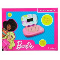 Laptop Infantil Educativo Bilingue Barbie Mini Candide